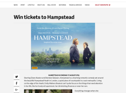 Win tickets to Hampstead