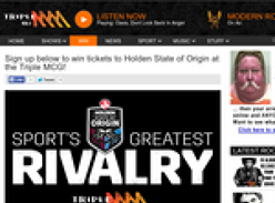 Win tickets to Holden State of Origin at the Triple MCG!
