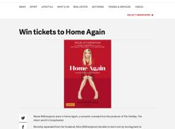 Win tickets to Home Again