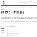 Win tickets to 'Imperial Suite'!