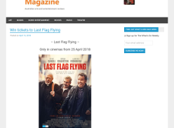 Win tickets to Last Flag Flying