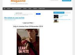 Win tickets to Lean on Pete