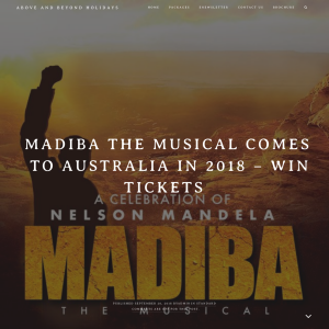 Win Tickets to Madiba the Musical in Australia in 2018