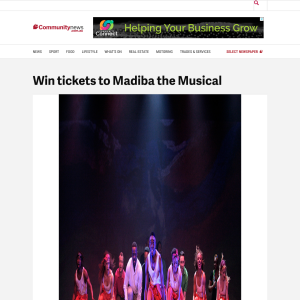 Win tickets to Madiba the Musical