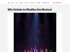 Win tickets to Madiba the Musical