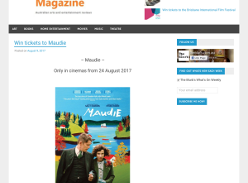 Win tickets to Maudie