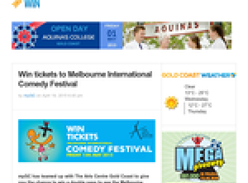 Win tickets to Melbourne International Comedy Festival