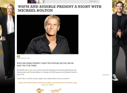 Win tickets to Michael Bolton