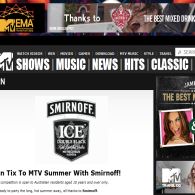 Win tickets to MTV Summer with Smirnoff!