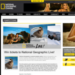 Win tickets to National Geographic Live!