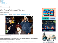 Win Tickets To Portugal. The Man