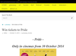 Win tickets to Pride