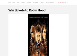 Win tickets to Robin Hood