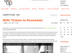 Win Tickets to Rosewater