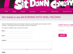 Win tickets to see An Evening with Noel Fielding