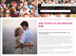 Win tickets to see Breathe