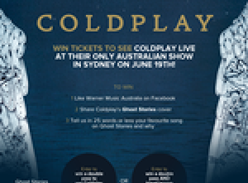 Win Tickets to See Coldplay Live