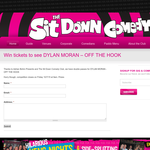 Win tickets to see Dylan Moran - Off The Hook