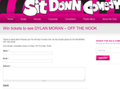 Win tickets to see Dylan Moran - Off The Hook
