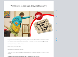 Win tickets to see Mrs. Brown’s Boys Live