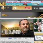 Win Tickets to see Neil Diamond, Live in Concert