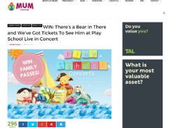 Win Tickets to see Playschool Live in Concert