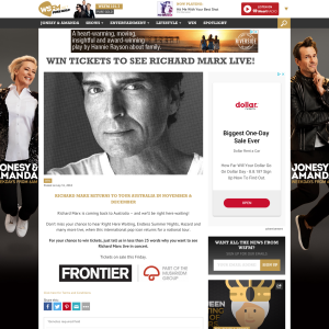 Win tickets to see Richard Marx live in concert