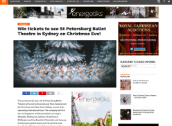 Win tickets to see St Petersburg Ballet Theatre in Sydney on Christmas Eve!
