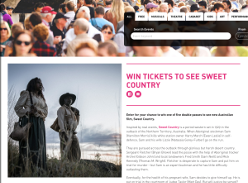 Win tickets to see Sweet Country