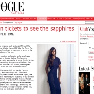 Win tickets to see the sapphires