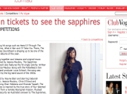 Win tickets to see the sapphires