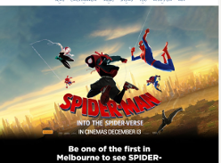 Win tickets to Spider-man: Into the Spider-verse