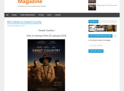 Win tickets to Sweet Country