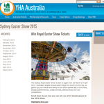 Win tickets to Sydney's Royal Easter Show