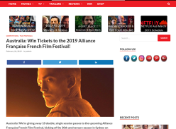 Win Tickets to the 2019 Alliance Française French Film Festival!