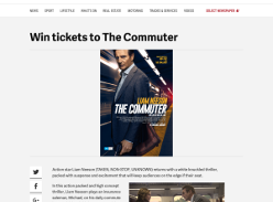 Win tickets to The Commuter