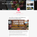 Win Tickets to the Good Food & Wine Show with Liven - Liven