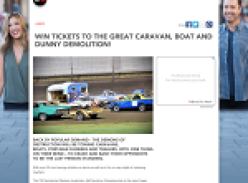 Win Tickets to the Great Caravan, Boat and Dunny Demolition