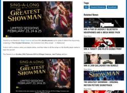 Win tickets to The Greatest Showman Sing-a-Long