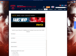 Win tickets to the Melbourne Football Club 2018 Best and Fairest dinner event