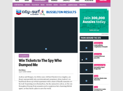 Win Tickets to The Spy Who Dumped Me