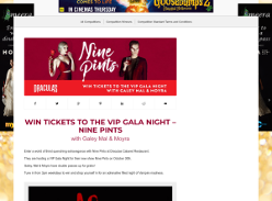 Win tickets to the VIP Gala Night