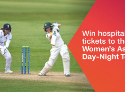 Win Tickets to the Women's Ashes