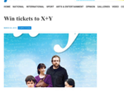 Win tickets to X+Y!
