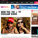 Win tickets to YG + Ty Dollar $ign!