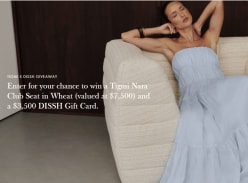 Win a Tigmi Nara Club Seat in Wheat & a Dissh Gift Card