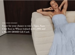 Win a Tigmi Nara Club Seat in Wheat & a Dissh Gift Card