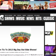 Win Tix To 2013 Big Day Out Side Shows!