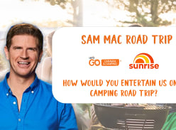 Win to Join Sam Mac on Sunrise on a Road Trip in SA