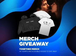 Win 1 of 4 Together T-Shirts or a Double Hoodie